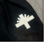 Vertabrae Crystal Black with white logo Sweatpant - Image 2