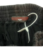 Vertabrae Crystal Black with white logo Sweatpant - Image 3