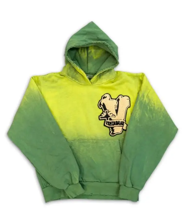 Vertabrae Moss Request Green Hoodie - Image 1