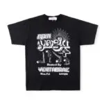 Vertabrae 6pm Yoga T-shirt Black