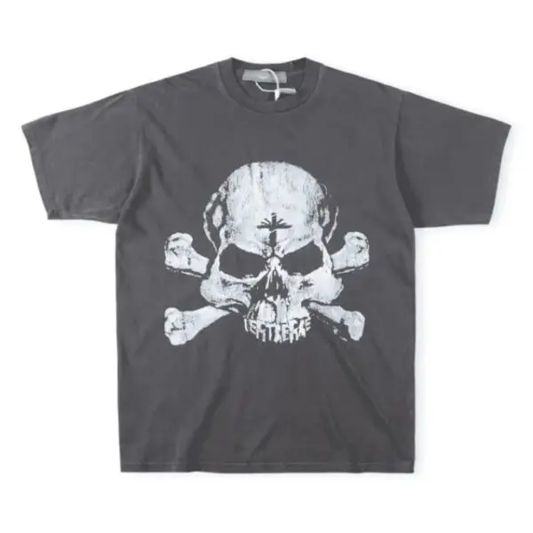 Vertabrae Black Skelton T-shirt - Image 1
