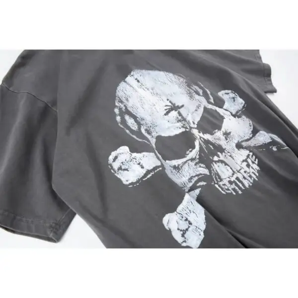 Vertabrae Black Skelton T-shirt - Image 3