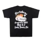 Vertabrae Nothing Without it Fire T-shirt Black - Image 2