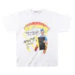 Vertabrae Nothing Without it Fire T-shirt White