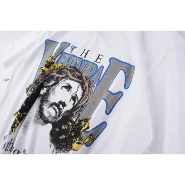 Vertabrae Nothing Without It Printed T-shirt White Color - Image 3