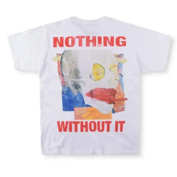 Vertabrae Nothing Without It T-shirt White - Image 2