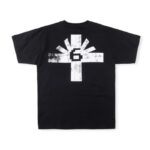 Vertabrae 6pm Yoga T-shirt Black - Image 2